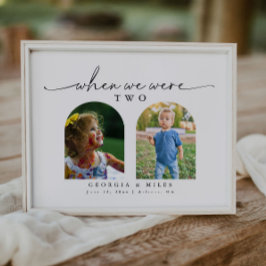 我々がベビー写真結婚のテーブル番号だった時