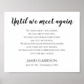 我々が人生の詩のお祝いに再会するまで ポスター (正面)