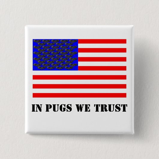 我々が信頼するPUGS内 缶バッジ (正面)