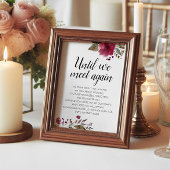 我々が再びブルゴーニュのフローラに会うま結婚で ポスター