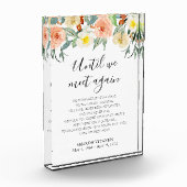 我々が再び会うまで桃フローラ記念詩 フォトブロック (左)