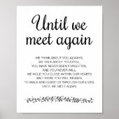 我々が再び結婚の詩の記念碑に会うまで ポスター (正面)