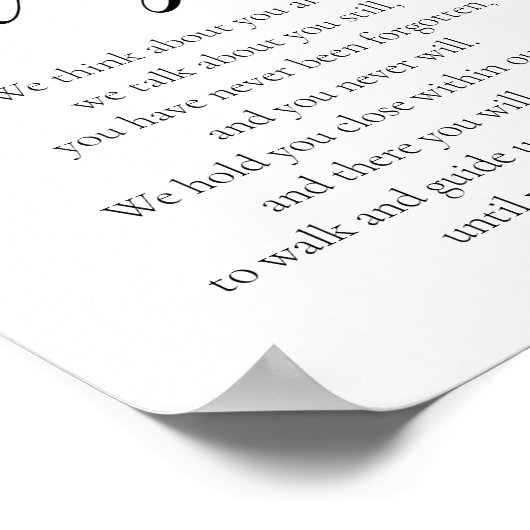 我々が再び結婚の追悼詩に会うまで ポスター (角)