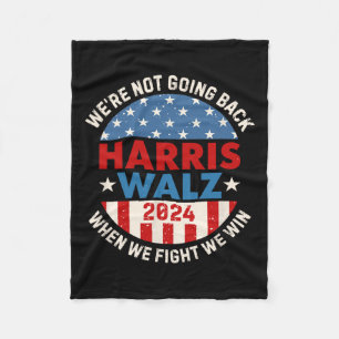 我々が勝つとき我々は戻らない フリースブランケット