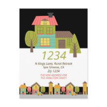 我々が家を移した新しい家の発表