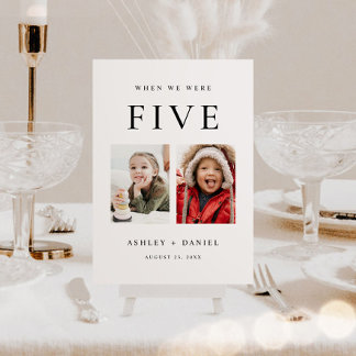 我々が年をとった時 テーブルナンバー