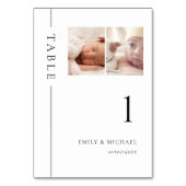 我々が年齢のテー結婚ブル番号記号だった時 テーブルナンバー (正面)