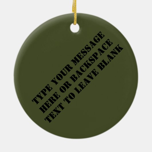 我々が忘れオーナメント記念パーソナライズされた贈り物を セラミックオーナメント (裏面)