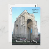 我々が思い出す日忘れを思い出すのを防ぐため ポストカード (正面/裏面)