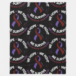 我々が戦うことを望む生き延び...くもくもくもくも フリースブランケット