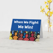 我々が戦う時ハリス・ウォルズに勝つ カード (黄色い花)