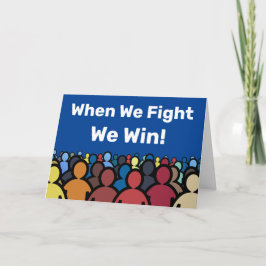 我々が戦う時ハリス・ウォルズに勝つ カード