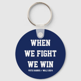 我々が戦う時ハリス・ウォルズに勝つ キーホルダー