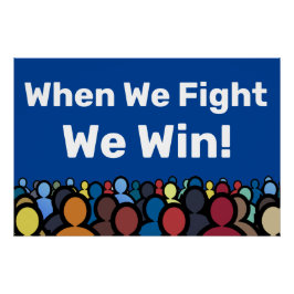 我々が戦う時ハリス・ウォルズに勝つ ポスター