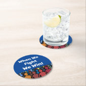 我々が戦う時ハリス・ウォルズに勝つ ラウンドペーパーコースター (インサイチュ)