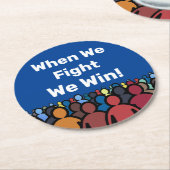 我々が戦う時ハリス・ウォルズに勝つ ラウンドペーパーコースター (アングル)
