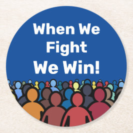 我々が戦う時ハリス・ウォルズに勝つ ラウンドペーパーコースター