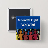 我々が戦う時ハリス・ウォルズに勝つ 缶バッジ (正面&裏面)
