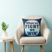 我々が戦う時ハリス・ワルツ民主党員2024を獲得する クッション (椅子)