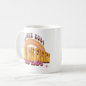 我々が戦えばハリス2024を勝ち取る コーヒーマグカップ (正面左)