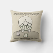 我々が扱った手 クッション (裏面)