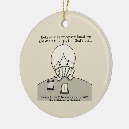 我々が扱った手 セラミックオーナメント (左)