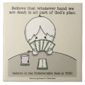 我々が扱った手 タイル (正面)