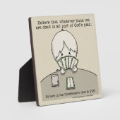 我々が扱った手 フォトプラーク (正面)