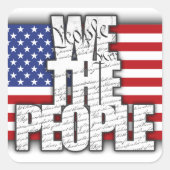 我々が民を スクエアシール (正面)