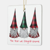 我々が滞在した年のホーム格言オーナメント セラミックオーナメント (左)