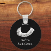 我々が無慈悲な女性の権利である投票 キーホルダー (正面)