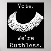 我々が無慈悲な女性の権利である投票 ポスター (正面)