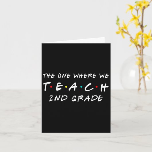 我々が第2級教えの先生 カード (黄色い花)