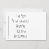 我々が考えハグを当たり前と思った時の (正面)