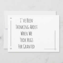 我々が考えハグを当たり前と思った時の