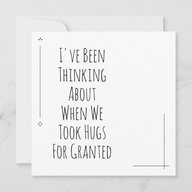 我々が考えハグを当たり前と思った時の (正面)