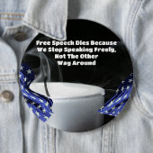 我々が自由に過ごすたストップめ話に言論が絶える 缶バッジ (インサイチュ)