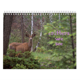 我々が見るクリッター カレンダー