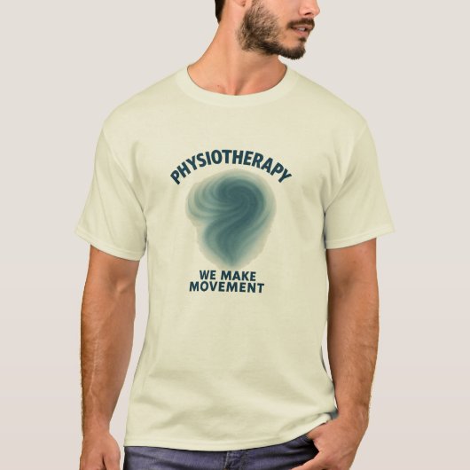 我々が運動する理学療法 – モダン Art Tシャツ (正面)