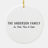 我々が隔離した年 | 2020年記念 セラミックオーナメント (裏面)