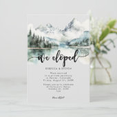 我々が駆け落ちした素朴な山林 招待状 (スタンド正面)