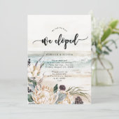 我々が駆け落とした熱帯ビーチフローラプロテア 招待状 (スタンド正面)