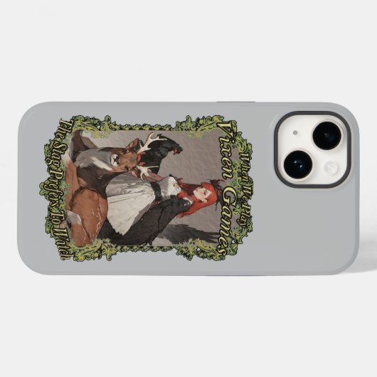 我々がvixenゲ遊ームを見ることを牡鹿は好む Case-Mate iPhoneケース (裏面 (横))