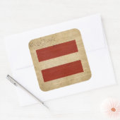 我々すべての人=平等 スクエアシール (封筒)