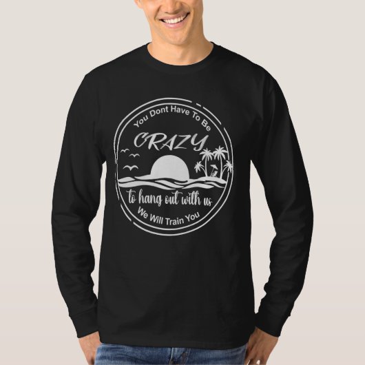 我々と一緒に出熱狂するてつるいる必要はない Tシャツ (正面)