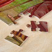 我々と共にパズルデザイン ジグソーパズル (側面)