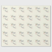 我々にとって子供は生まれ ラッピングペーパー (フラット)