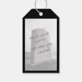 [我々に死んでいおもしろいる]同僚離れの ギフトタグ (裏面)