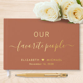 我々のお気に入りの民テラコッタ結婚の ゲストブック