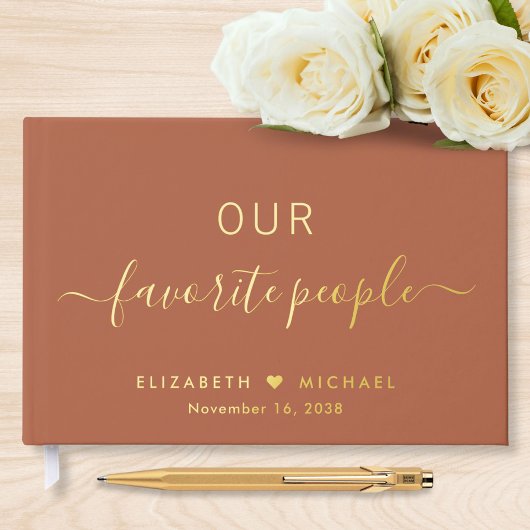 我々のお気に入りの民テラコッタ結婚の ゲストブック